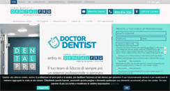 Desktop Screenshot of doctordentist.it